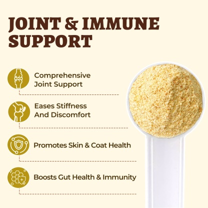 Wellix Turmeric Powder for Dogs & Cats - Easy Absorb Natural Turmeric Hip & Joint Supplement for Pain Relief & Anti-Inflammatory - 250g-CritterCorner