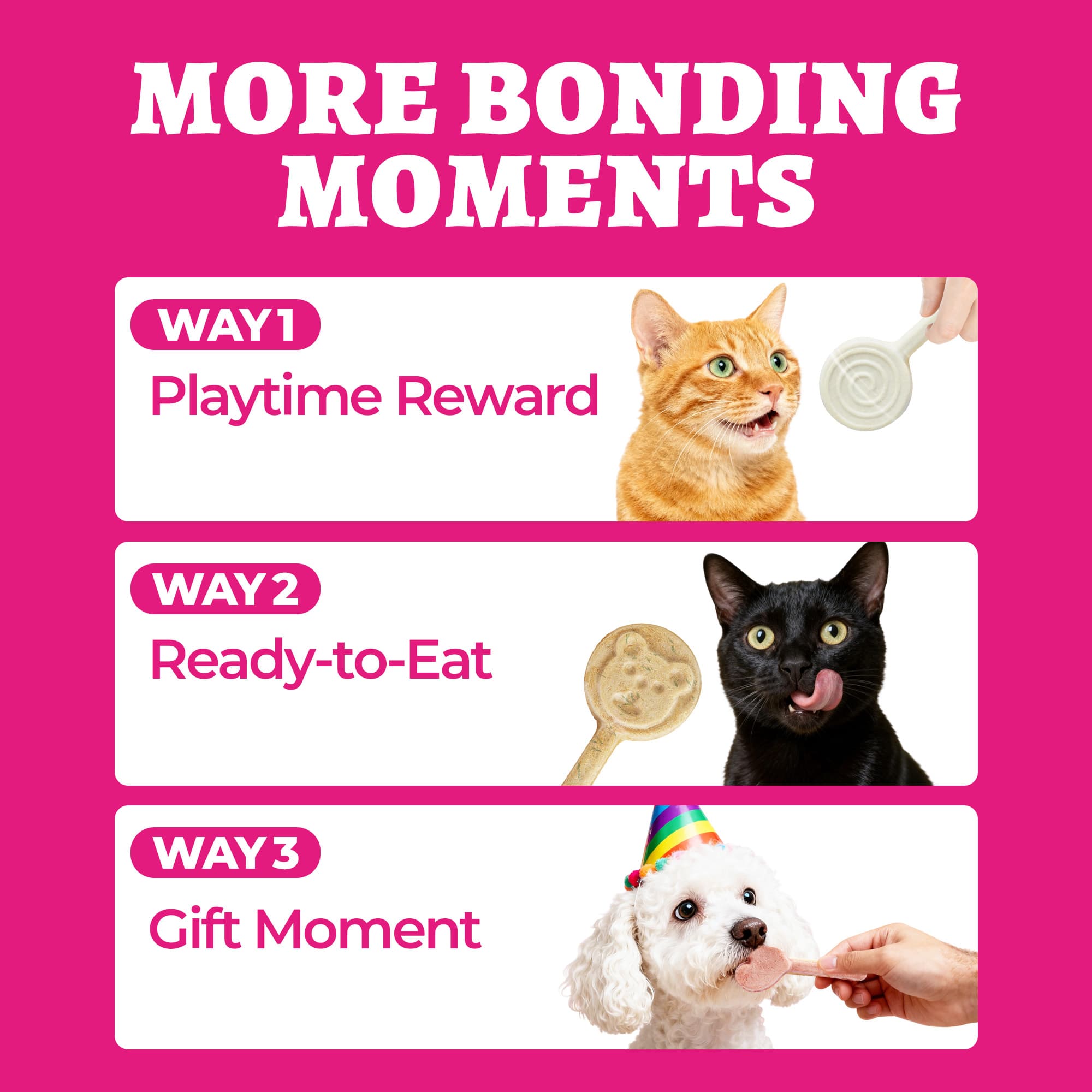 Wellix Freeze Dried Lollipop Dog & Cat Treats - High Protein Chicken Cat Treats with Cat Grass, Dragon Fruit & Goat Milk - Low Calorie Training Snacks 21pcs-CritterCorner