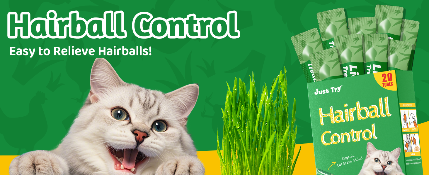 Hairball Control Lickable Cat Treats