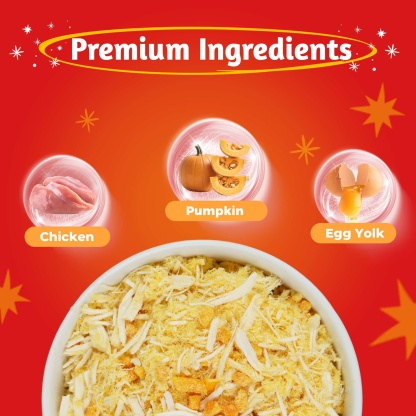 JUSTTRY Freeze-Dried Pumpkin Food Topper – Pumpkin Dog Treats For Cat Digestive Support & Dog Constipation Relief, High Protein & Low Fat For Cats & Dogs, 8oz-CritterCorner