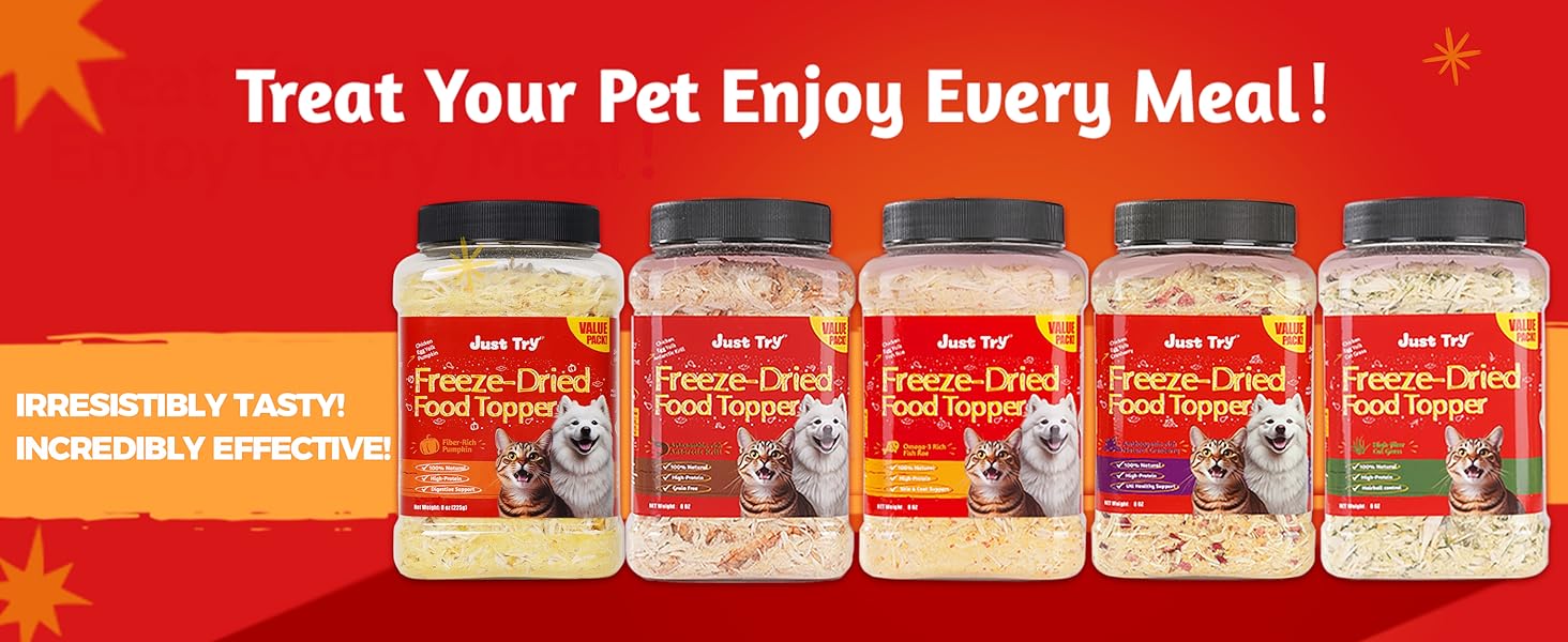 Pumpkin Cat Food Toppers