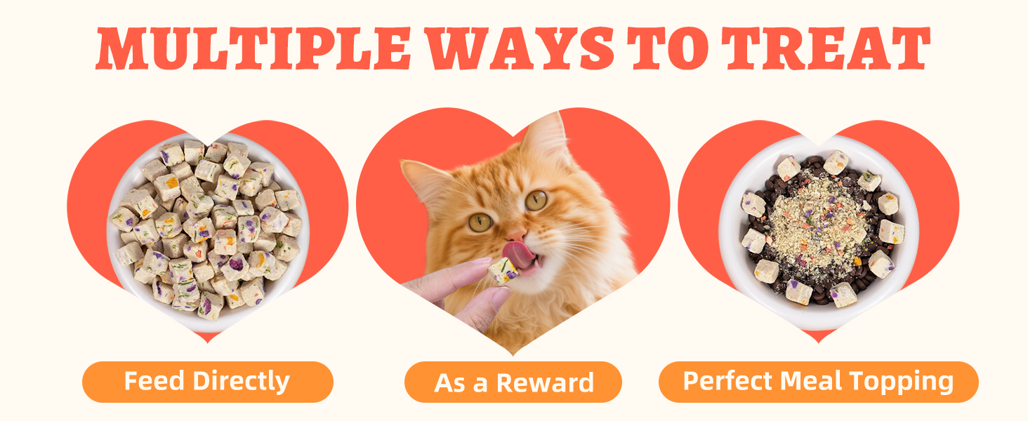freeze dried cat treats