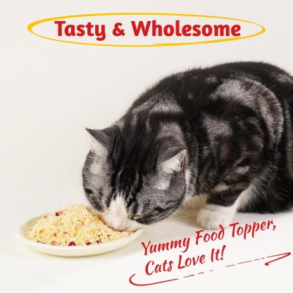 JUSTTRY Cranberry Freeze-Dried Food Toppers – Chicken,  Egg Yolk, Cranberry, High-Protein for Kidney Bladder UT Support For Dogs & Cats, 8oz-CritterCorner