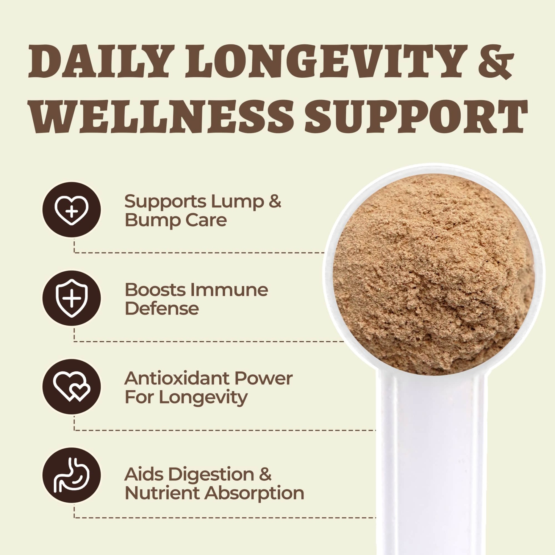 Wellix Mushroom Powder Powder for Dogs & Cats – With 8 Mushroom Blend Including Turkey Tail, Supports Immune, Digestive & Kidney Health-CritterCorner