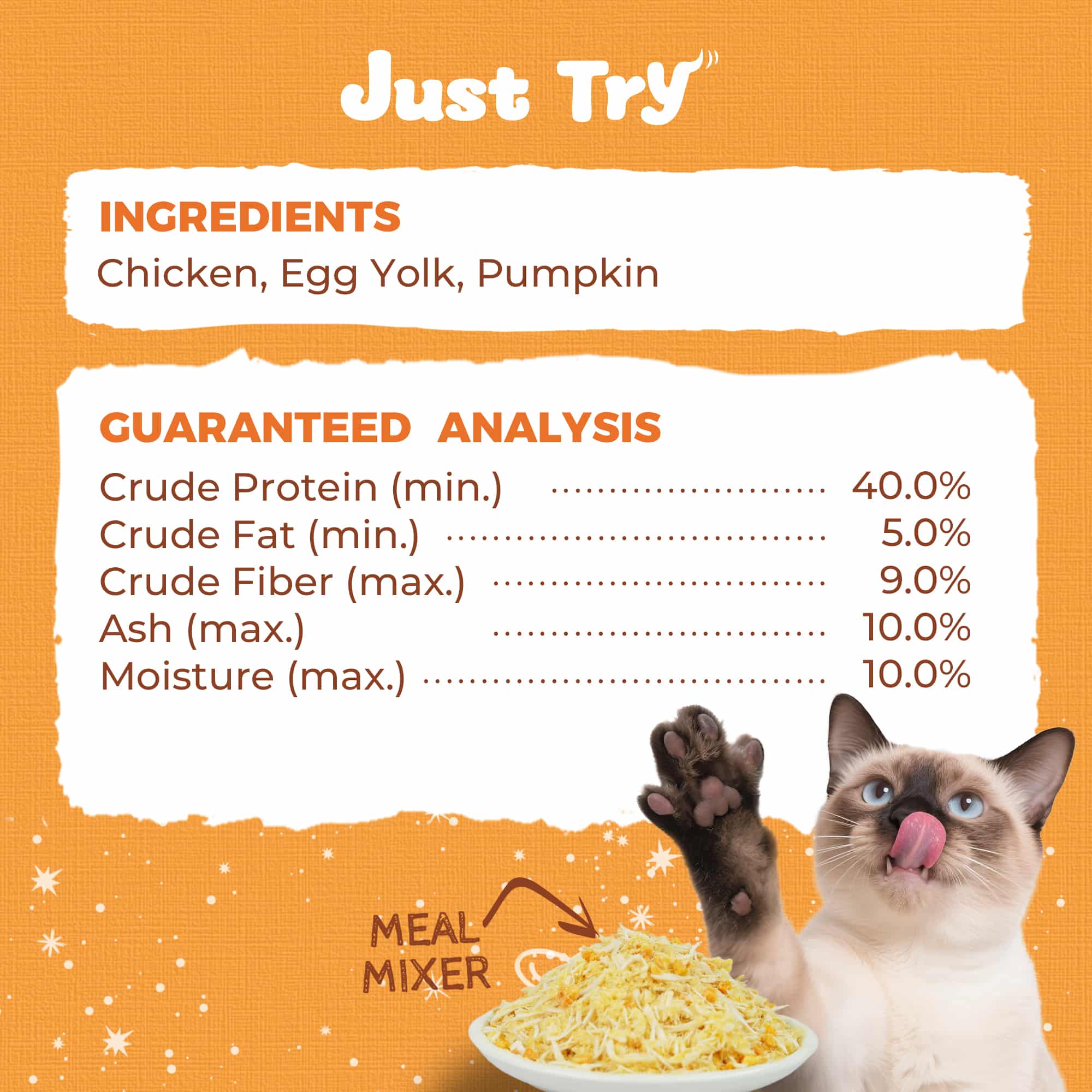 JUSTTRY Freeze-Dried Pumpkin Food Topper – Pumpkin Dog Treats For Cat Digestive Support & Dog Constipation Relief, High Protein & Low Fat For Cats & Dogs, 8oz-CritterCorner