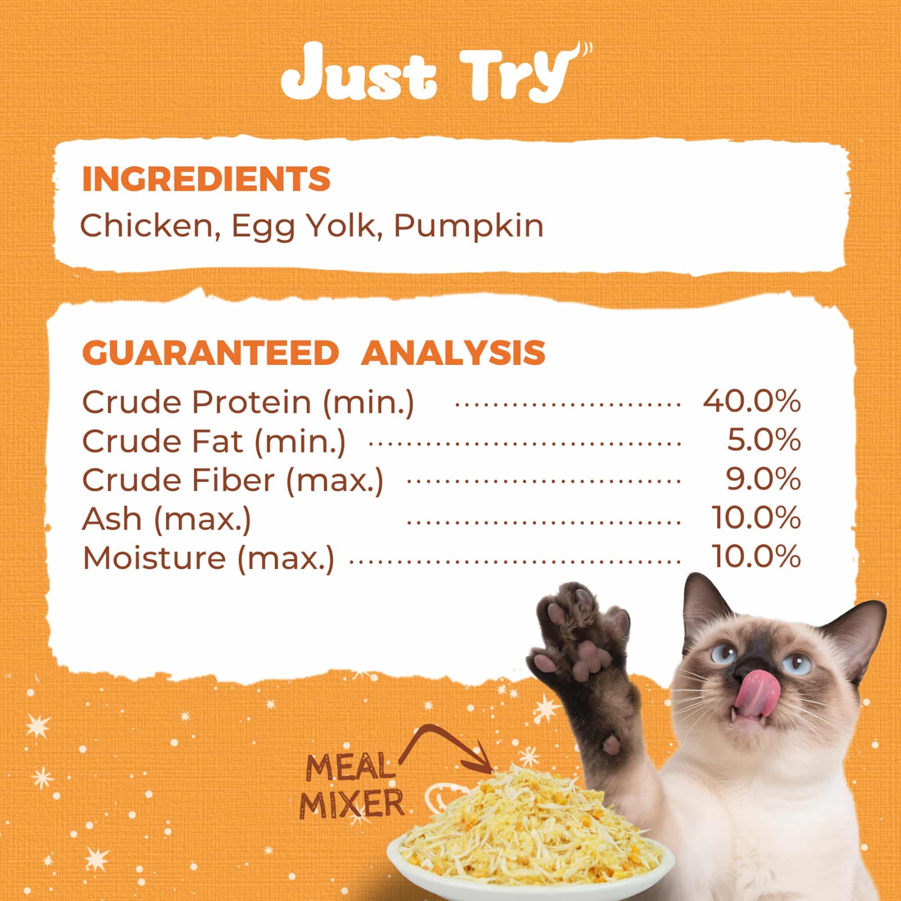 JUSTTRY Freeze-Dried Pumpkin Food Topper – Pumpkin Dog Treats For Cat Digestive Support & Dog Constipation Relief, High Protein & Low Fat For Cats & Dogs, 8oz-CritterCorner