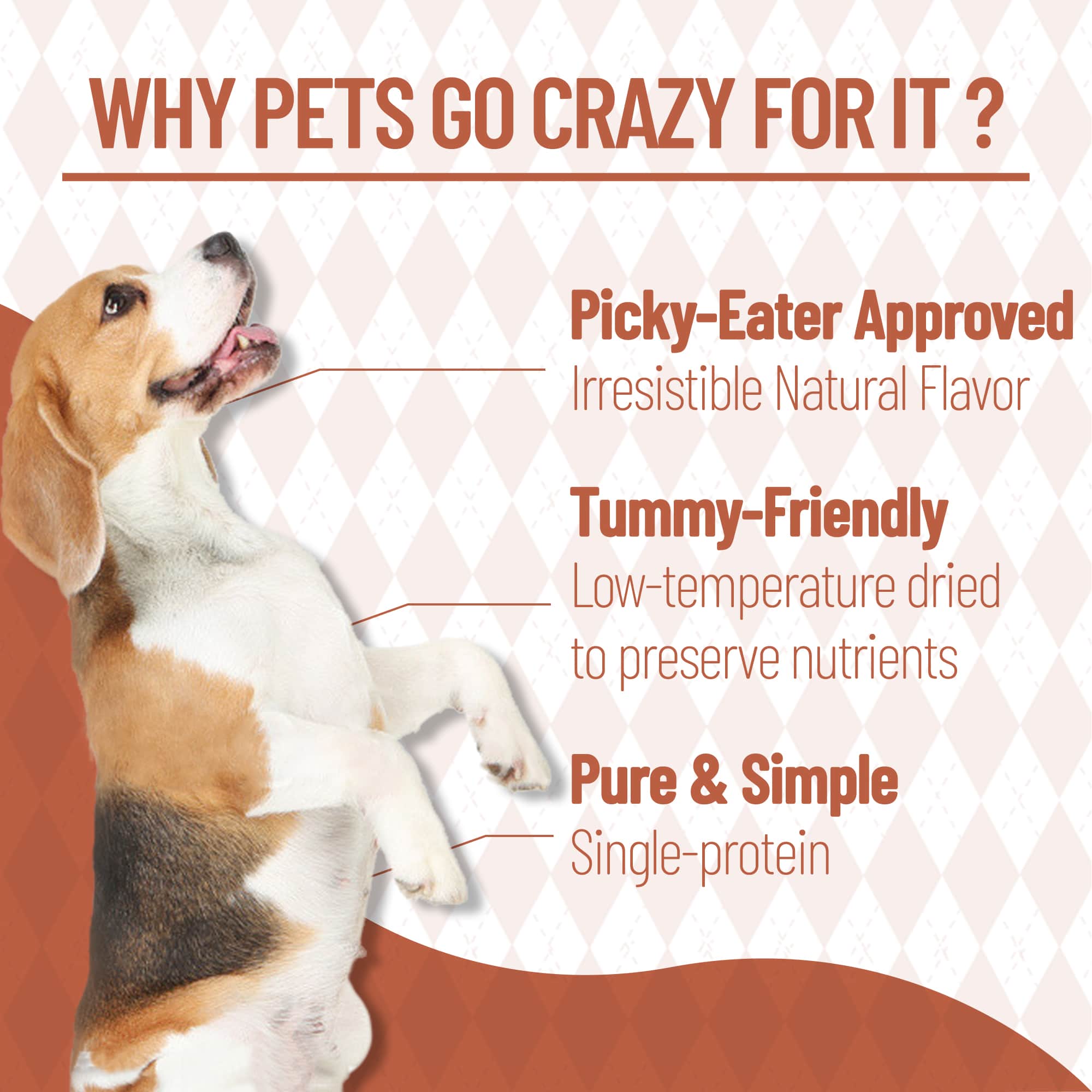 JUSTTRY Freeze-Dried Duck Cubes – Single-Ingredient Grain-Free High-Protein Training Treats for Dogs & Cats, Supports Skin & Joint Health，6.35oz-CritterCorner