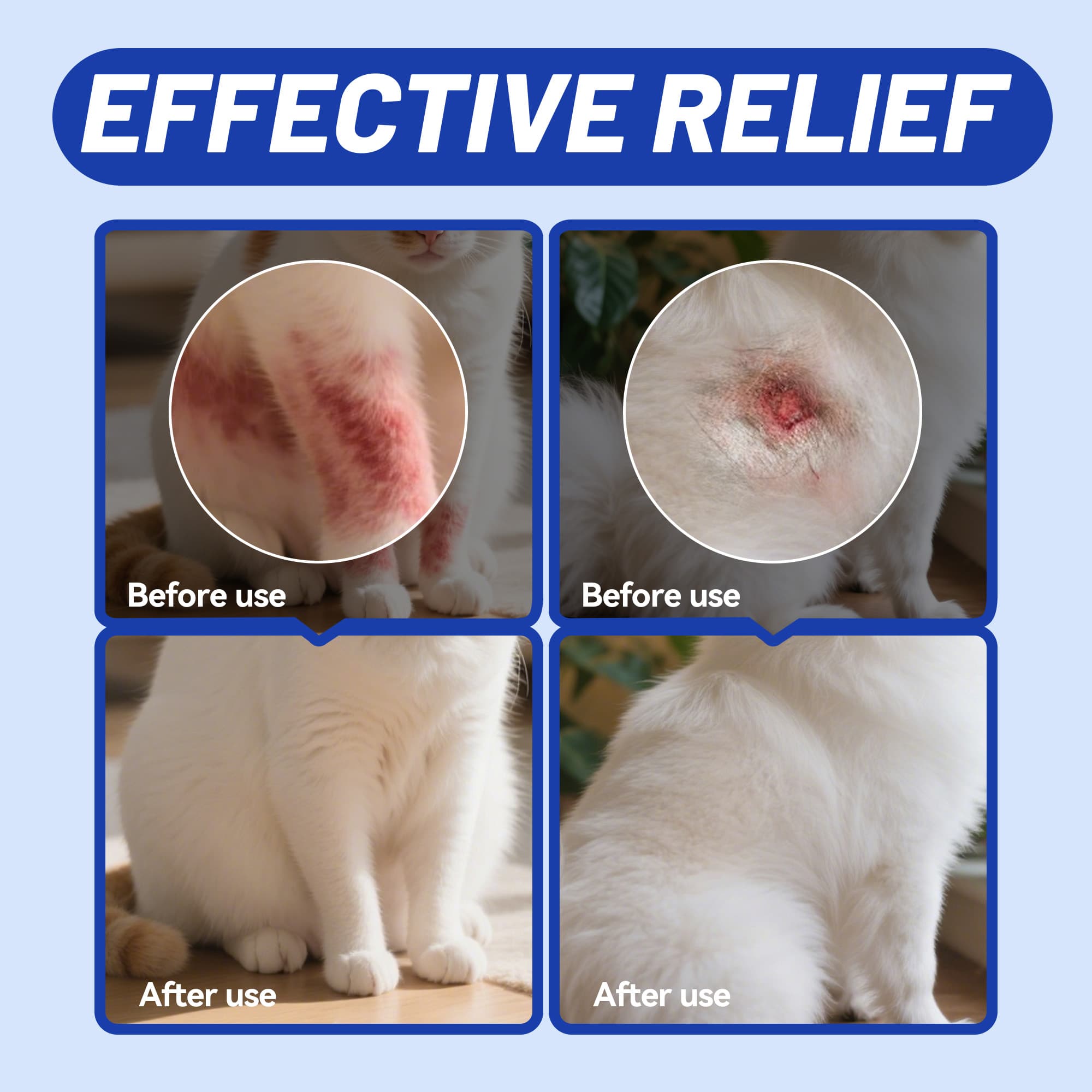 Wellix Dog & Cat Hot Spot Spray – 80ml Plant-Based Formula for Itch & Redness Relief, Promotes Skin Comfort-CritterCorner