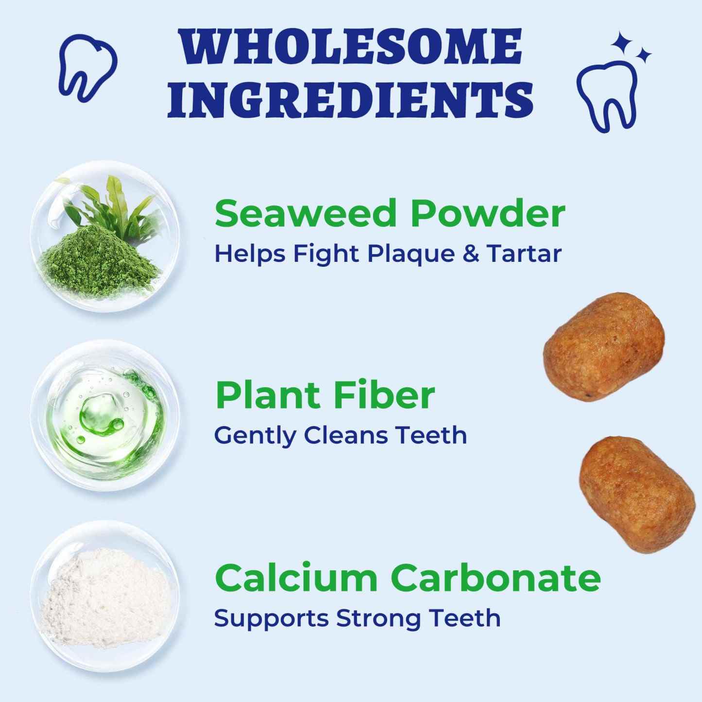 Wellix Dental Treats for Cats and Small Dogs – 8.82oz Crunchy Teeth Cleaning Treats for Plaque Control & Fresh Breath