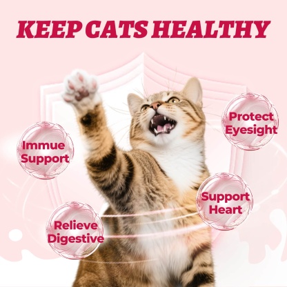 Wellix Lickable Cat Treats - Goat Milk & Chicken High-Protein Kitten Snacks - Squeezable Treats for Immunity & Digestion Support - 24 Tubes-CritterCorner