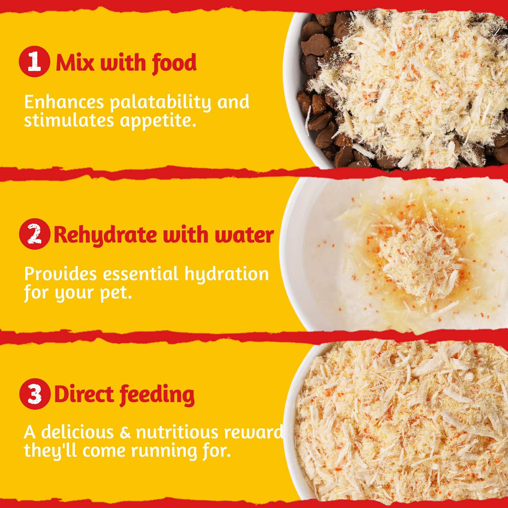 JUSTTRY Fish Roe Freeze-Dried Food Toppers – Chicken & Egg Yolk & Fish Roe, High-Protein for Dogs & Cats, Omega-3 Supports Skin & Coat Health, 8oz-CritterCorner