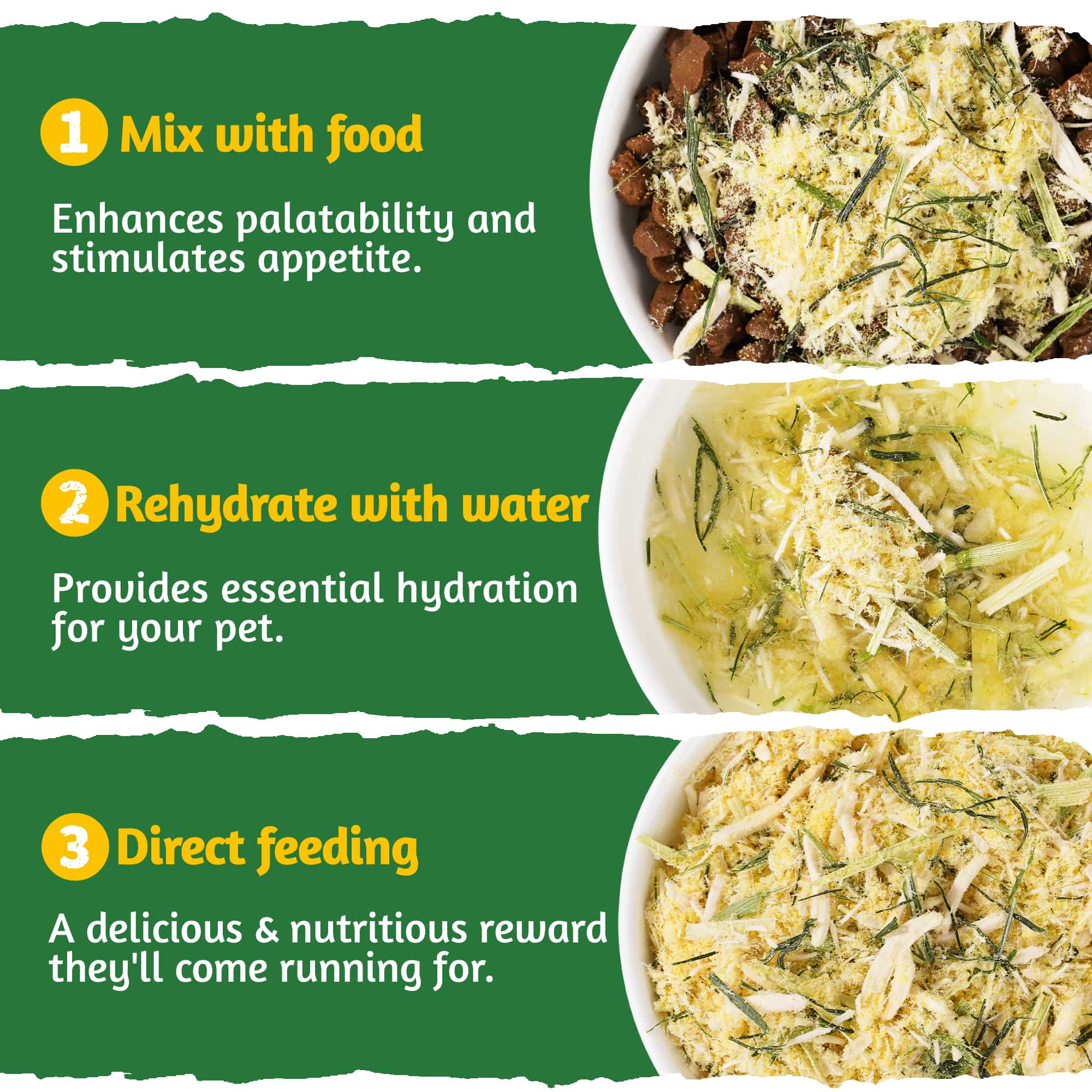 JUSTTRY Cat Grass Freeze-Dried Cat Food Toppers – Chicken, Egg Yolk & Cat Grass, Hairball Control & Dental Care, High Protein & Low Fat Cat Treats , 8oz-CritterCorner