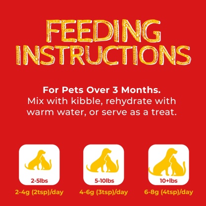 JUSTTRY Antarctic Krill Freeze-Dried Food Topper – Chicken, Egg Yolk, Antarctic Krill, High Protein & Low Fat Cat Treats for Dogs & Cats, 8oz-CritterCorner