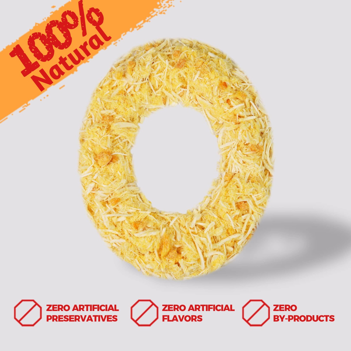 JUSTTRY Freeze-Dried Pumpkin Food Topper – Pumpkin Dog Treats For Cat Digestive Support & Dog Constipation Relief, High Protein & Low Fat For Cats & Dogs, 8oz-CritterCorner