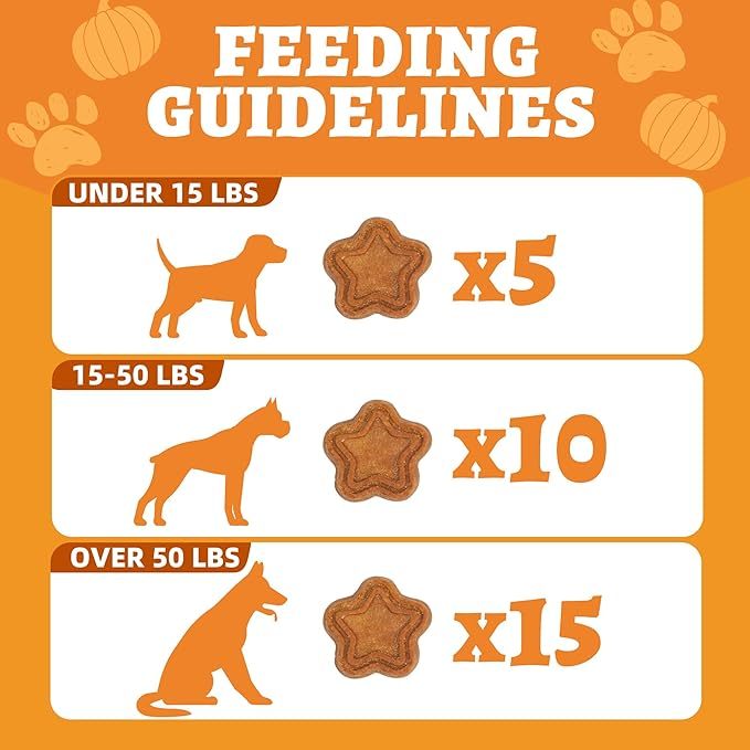 Just Try 15 OZ Pumpkin Dog Treats Biscuits Digestive Support Gut Health Training Treats Healthy Dog Treats