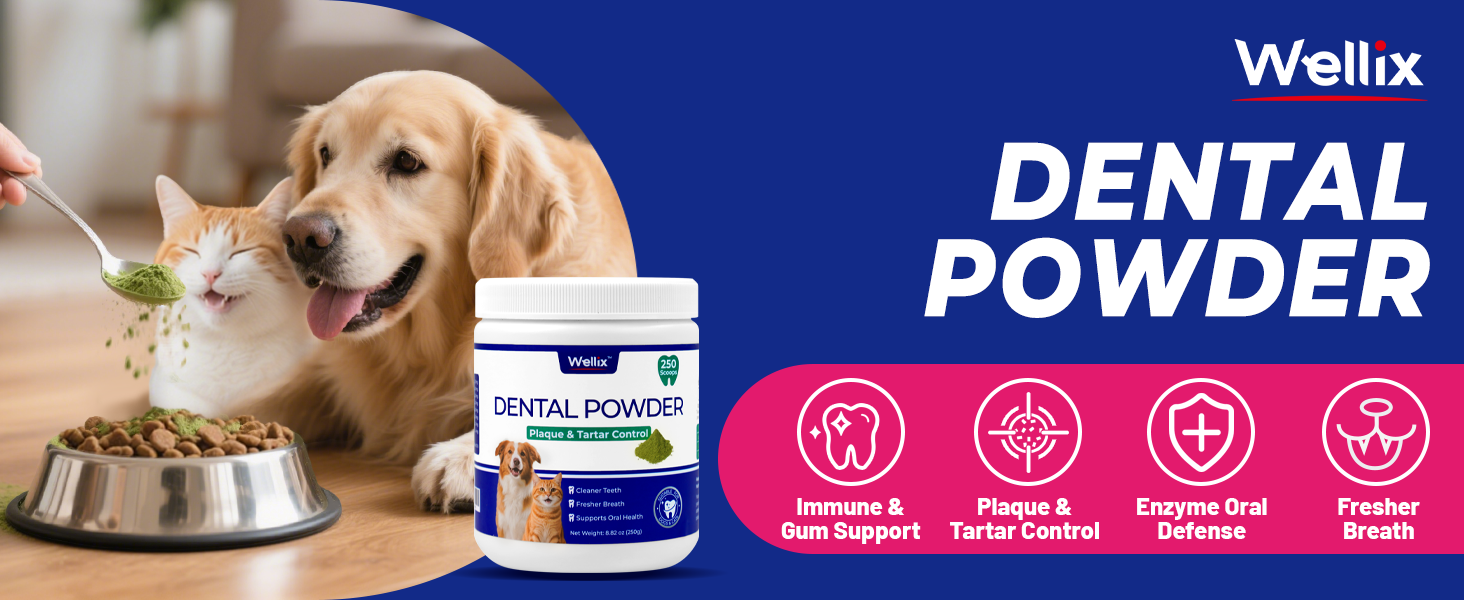 dog teeth cleaning powder