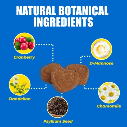 JUSTTRY Cat Urinary Tract Bites Cat Supplements – Cranberry & D-Mannose, Grain-Free Natural Snacks for Urinary Health & Cat Kidney Support, 6.35oz, 300 Bites-CritterCorner