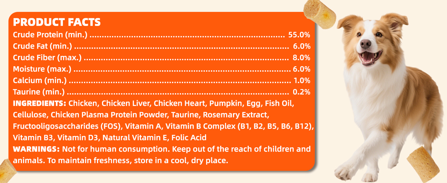 freeze dried training treats for dogs