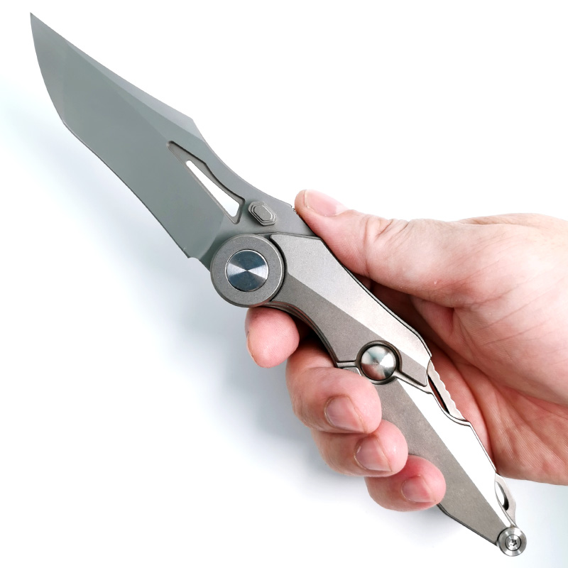 new paring folding knife M390 titanium high quality outdoor pocket for man 2025 camping sharper tool 60hrc Collectibles knives-H-Knife