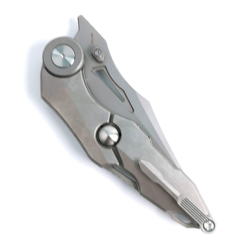 new paring folding knife M390 titanium high quality outdoor pocket for man 2025 camping sharper tool 60hrc Collectibles knives-H-Knife