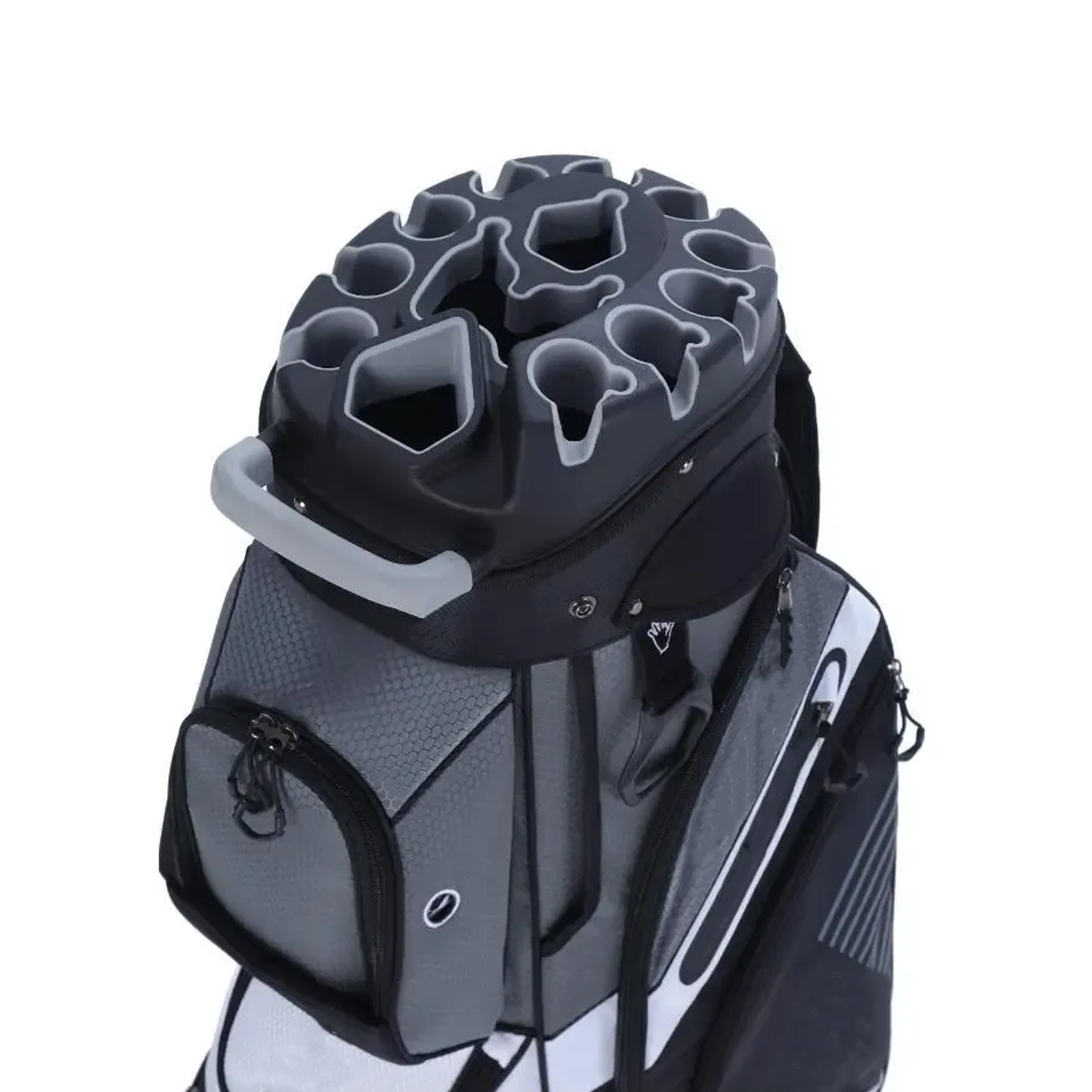 14-Way Organizer Golf Cart Bag – T-Lock Divider System, Quiet Design