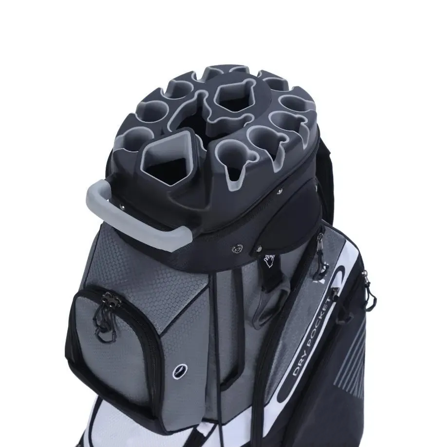 14-Way Organizer Golf Cart Bag – T-Lock Divider System, Quiet Design