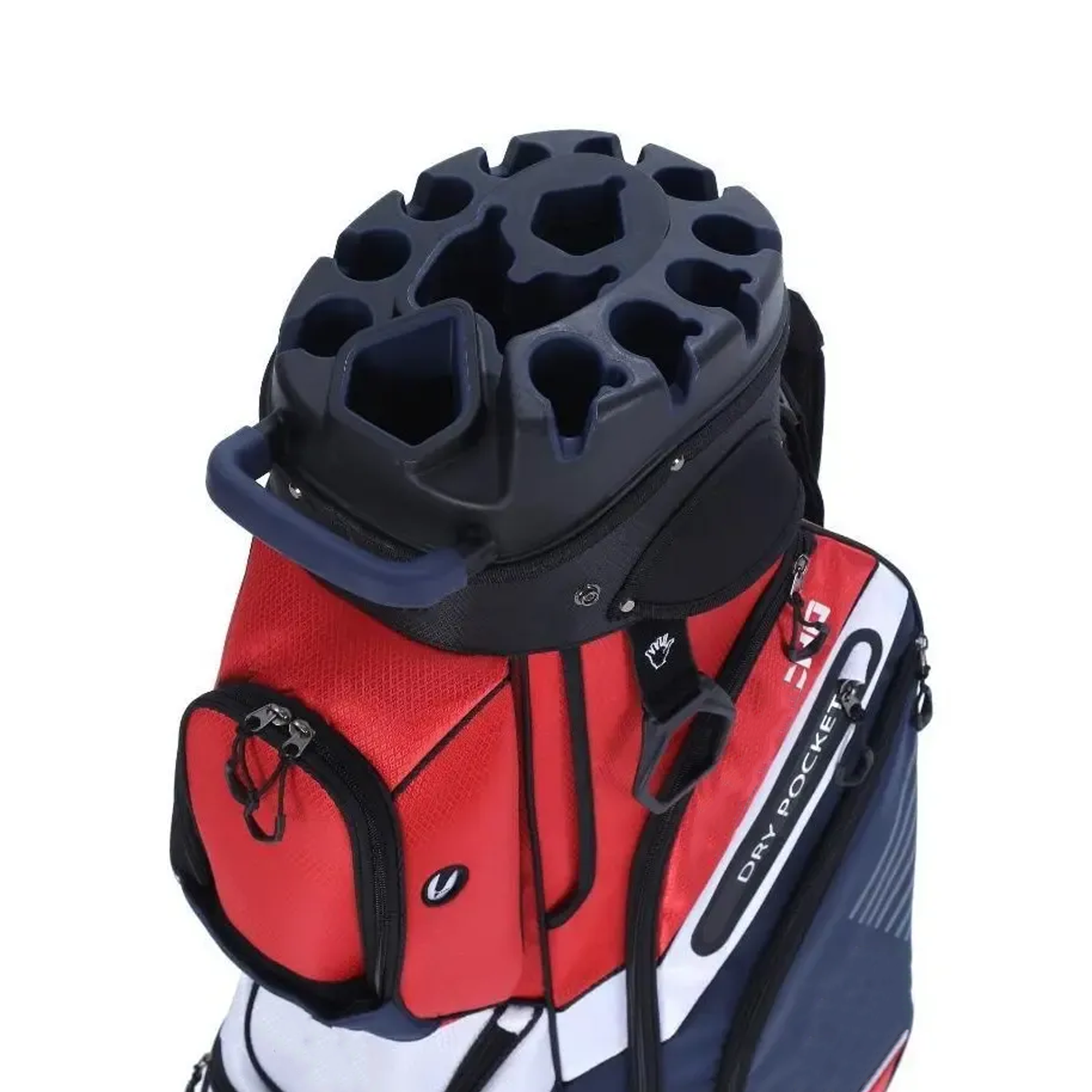 14-Way Organizer Golf Cart Bag – T-Lock Divider System, Quiet Design