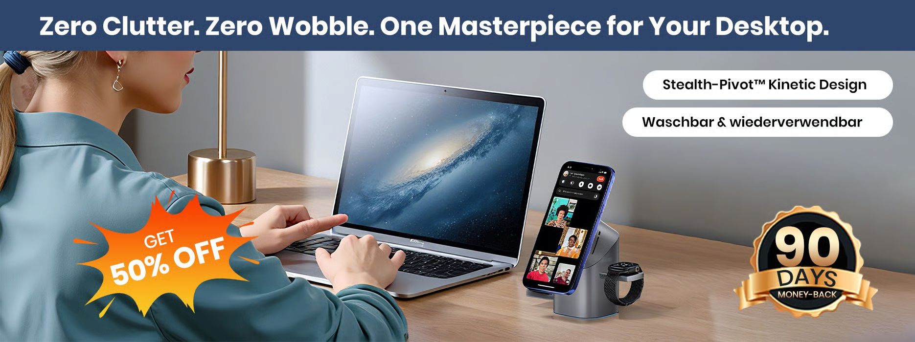3-in-1 Wireless Fast Charging Charger