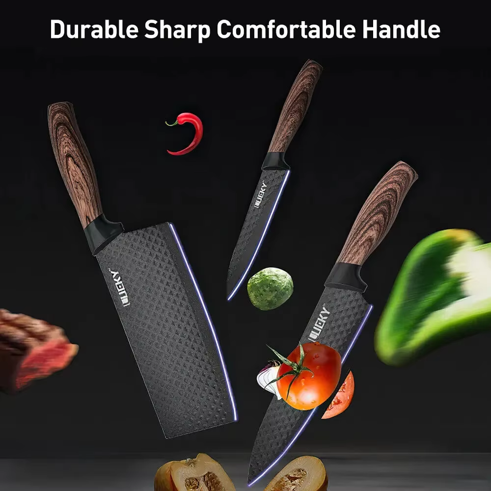 Kitchen Knife Set Stainless Steel Knife, 6-Piece Kitchen Tool Set, Fruit Knife, Essential Cooking Tools for Restaurants