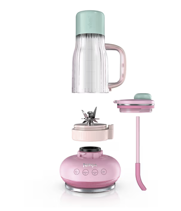 Personal Blender and 26oz Tumbler in Pink Peppercorn