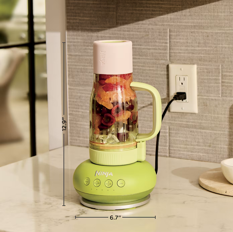 Personal Blender and 26oz Tumbler in Pink Peppercorn