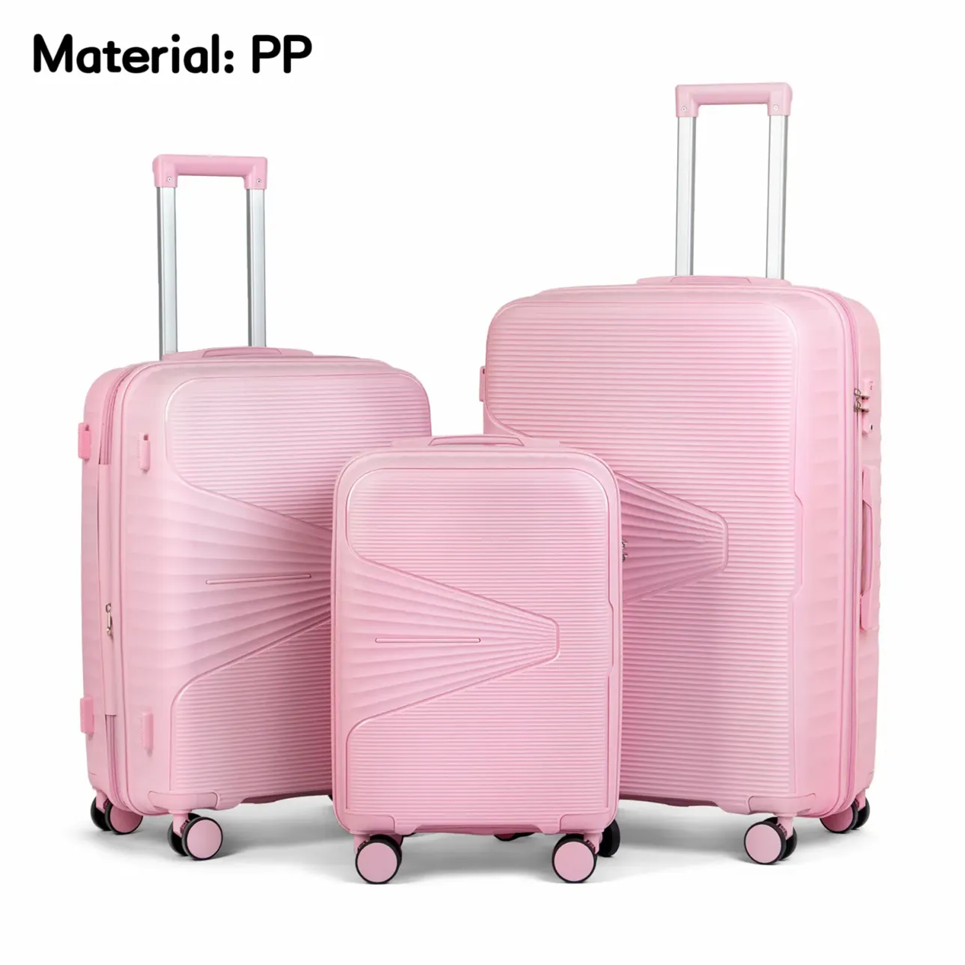 4 Piece Expandable Luggage Sets, ABS Travel Suitcase Set with Double Spinner Wheels, TSA Lock Hardshell Durable Traveling Bag Luggage Sets (13/20/26/28in) Gift for Back to School fathersdaygift fathersdaygift