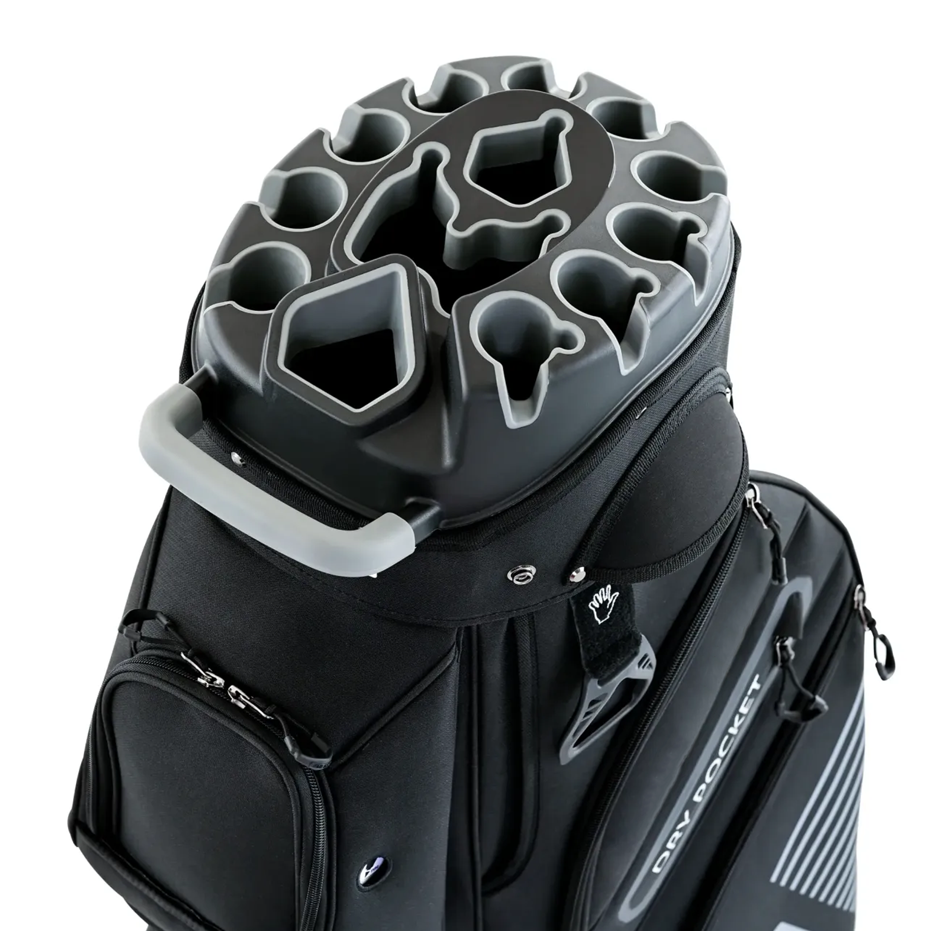 14-Way Organizer Golf Cart Bag – T-Lock Divider System, Quiet Design