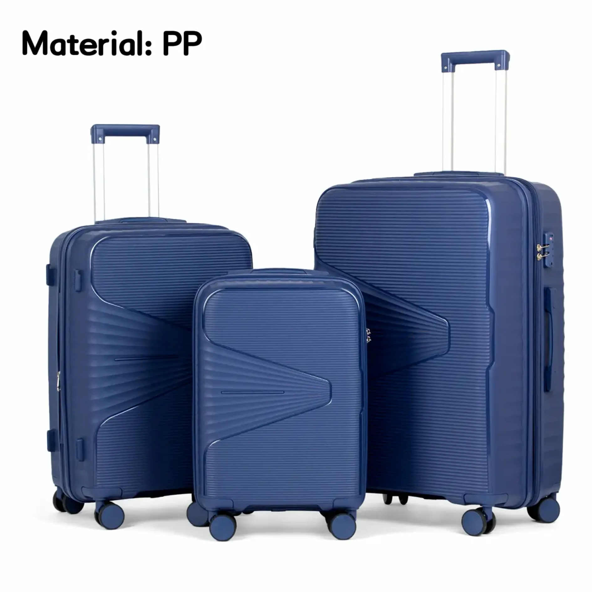 4 Piece Expandable Luggage Sets, ABS Travel Suitcase Set with Double Spinner Wheels, TSA Lock Hardshell Durable Traveling Bag Luggage Sets (13/20/26/28in) Gift for Back to School fathersdaygift fathersdaygift