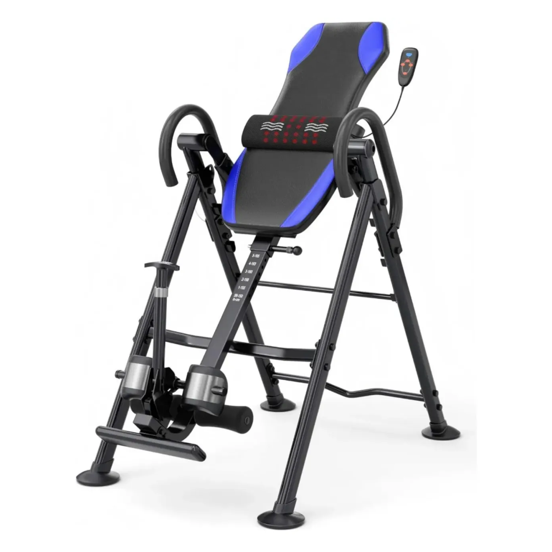 Inversion Table for Back Pain Relief, Neck Sciatica Relief, 300 lbs Weight Capacity w/Lumbar Support Comfortable Ankle Holders Easy to Assemble Back Stretcher Machine