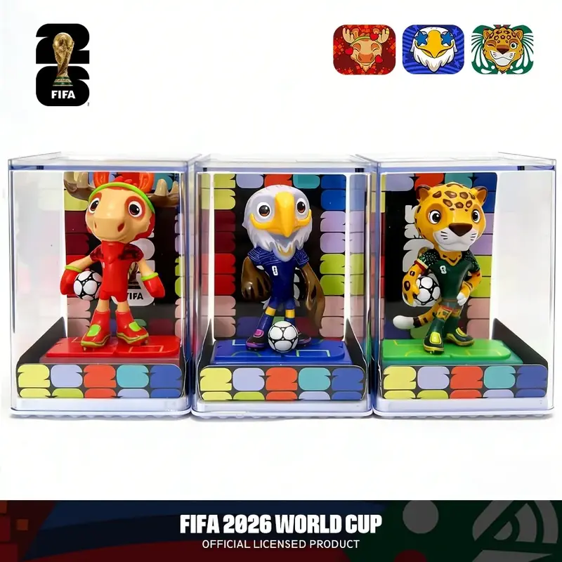 WorldCup 2026™ Limited-Edition Trio Mascot Collectibles