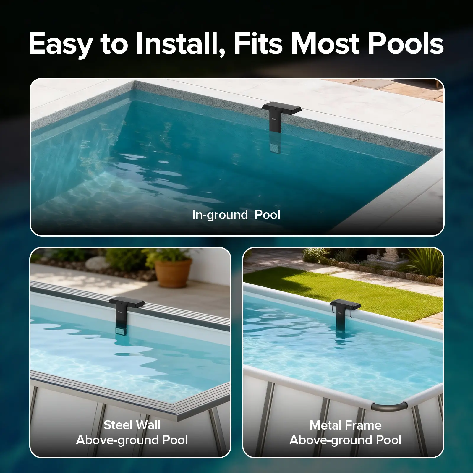 Solar Poolside RGB Light with Remote