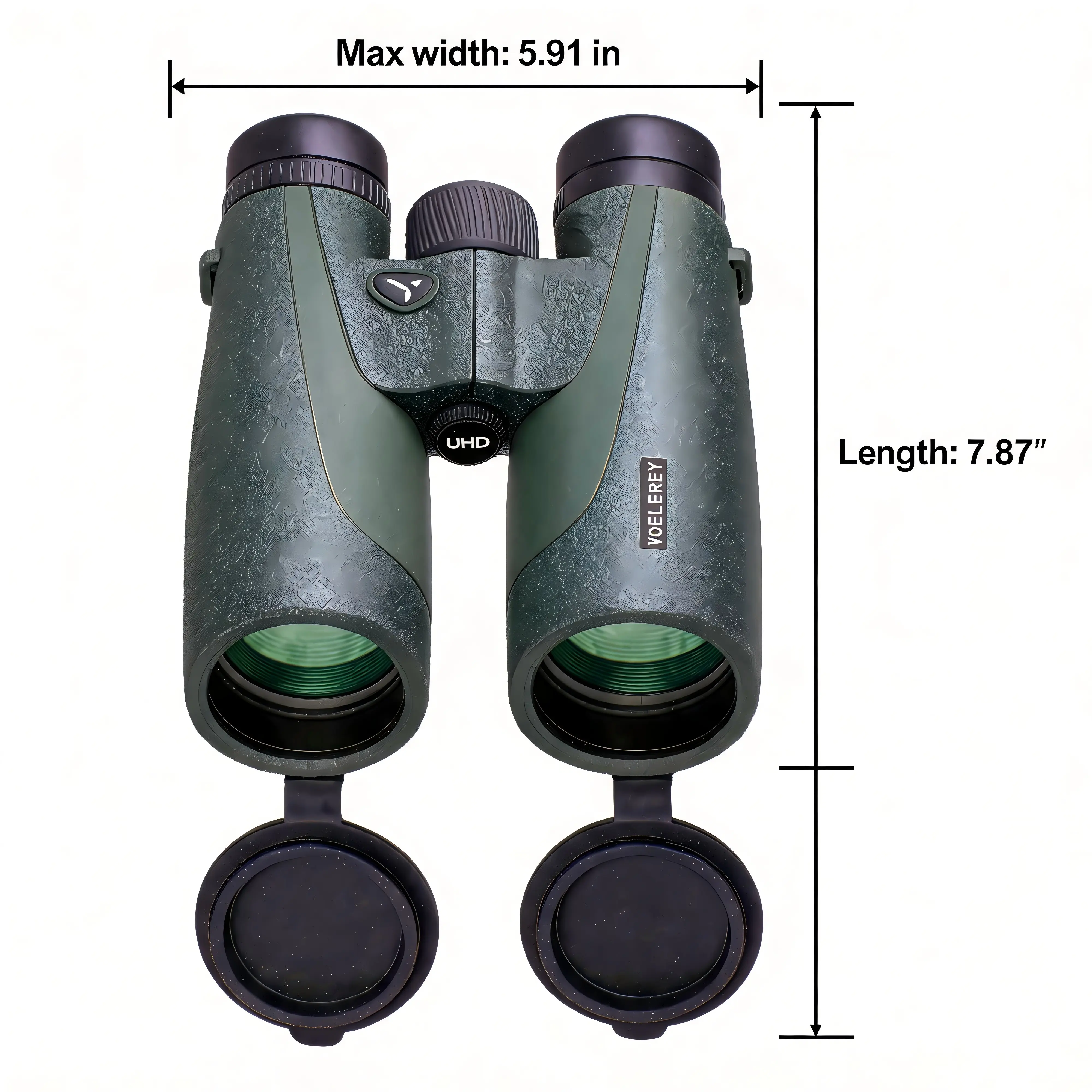 Updated 15x52 UHD High Powered Long Range Binoculars, 23mm Large Eyepieces, BAK4 Prism for Low Light, Camping