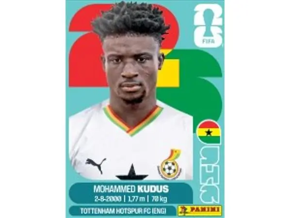 World Cup 2026 Official Sticker Collection - 50 Count Box