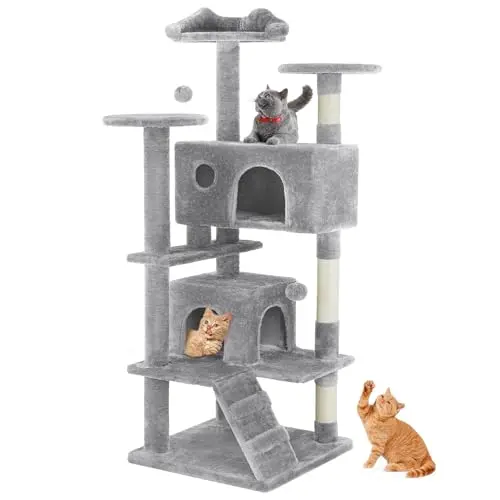 Cat Climbing Shelf, Post Cascading Cat Climbing Shelf