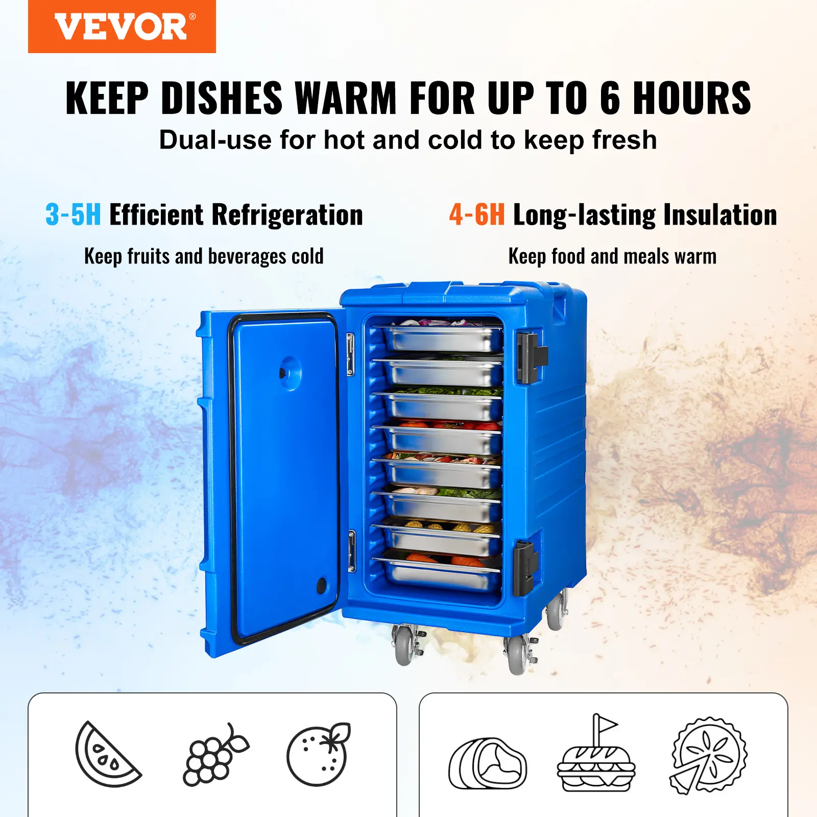 Insulated Food Pan Carrier