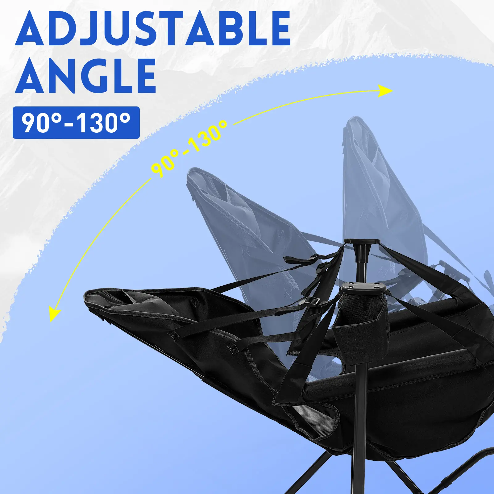 Hammock Camping Chair, Swing Chair Rocking Chair With Pedal, Max 450 lbs Capacity hammock life
