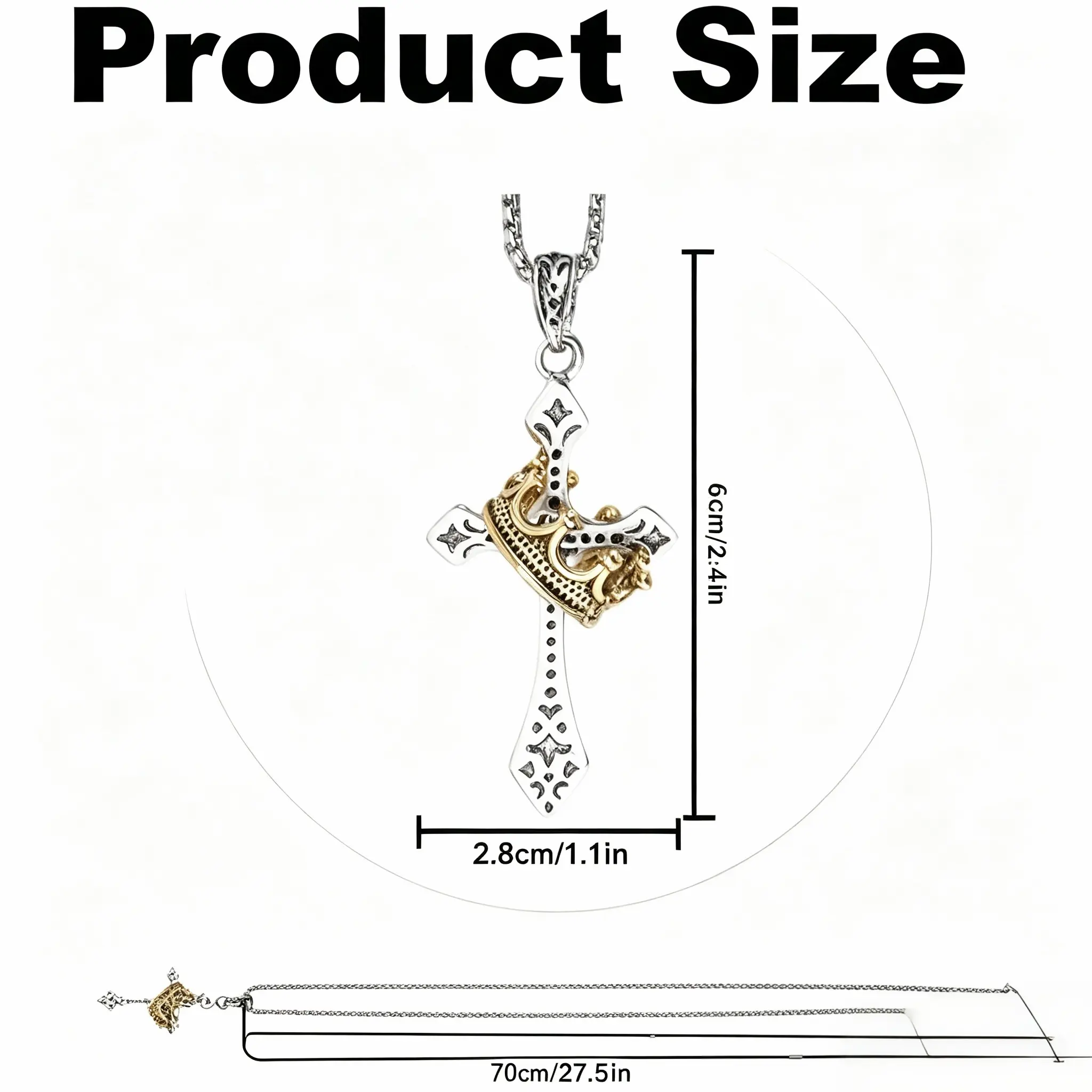 Cross Pendant Necklace