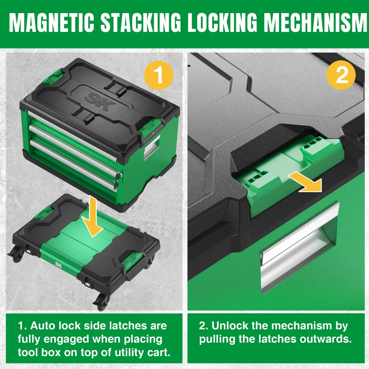 Modular Stackable Storage Toolbox