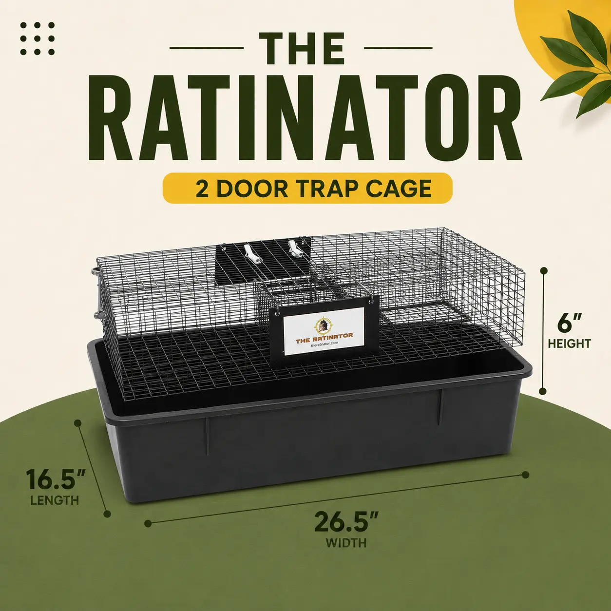 Multi-Catch Rat Trap – Heavy-Duty Reusable Rodent Control Trap