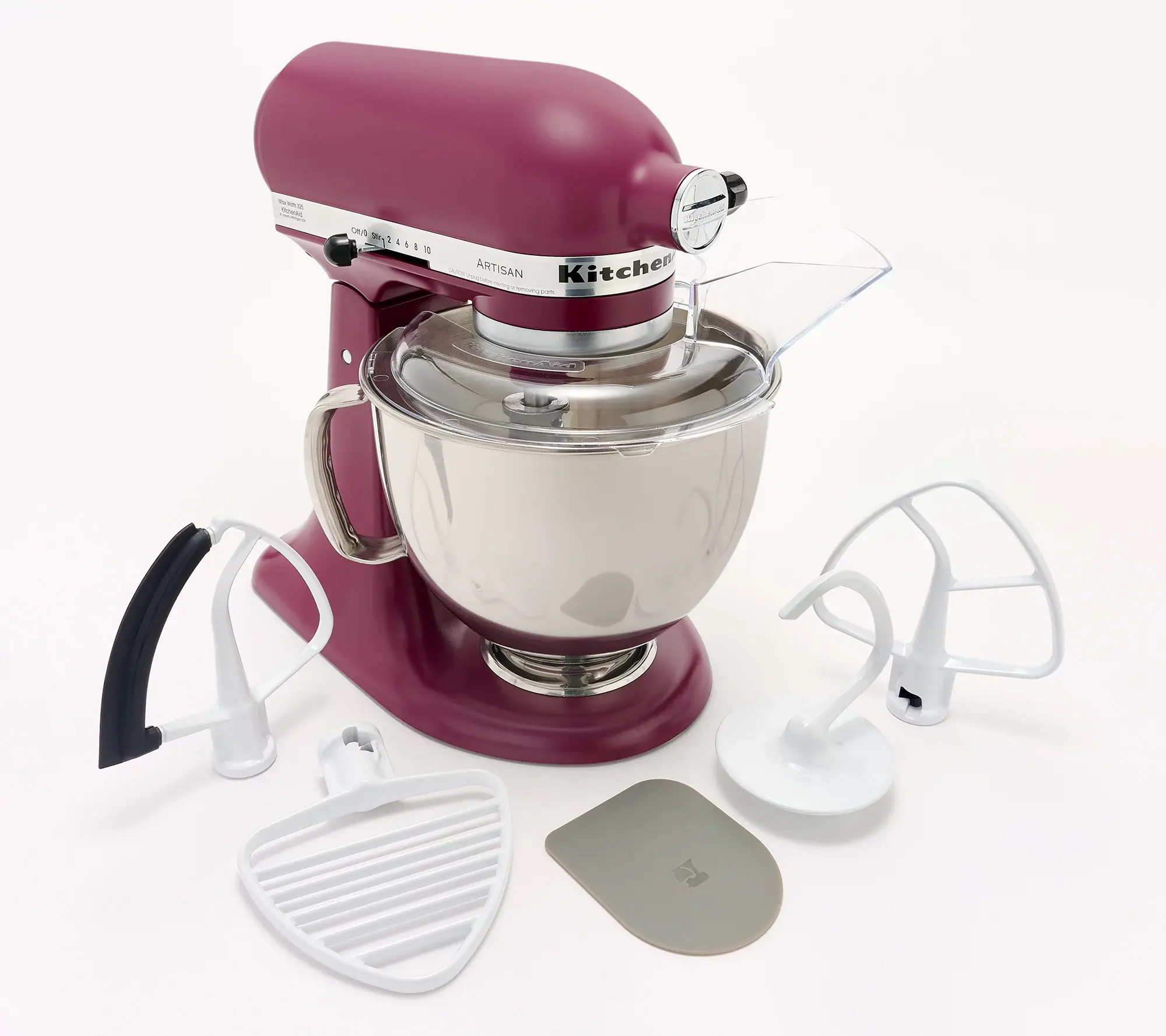 5QT Artisan Stand Mixer – Powerful Kitchen Mixer with Pastry Beater & Flex Edge Beater for Effortless Baking
