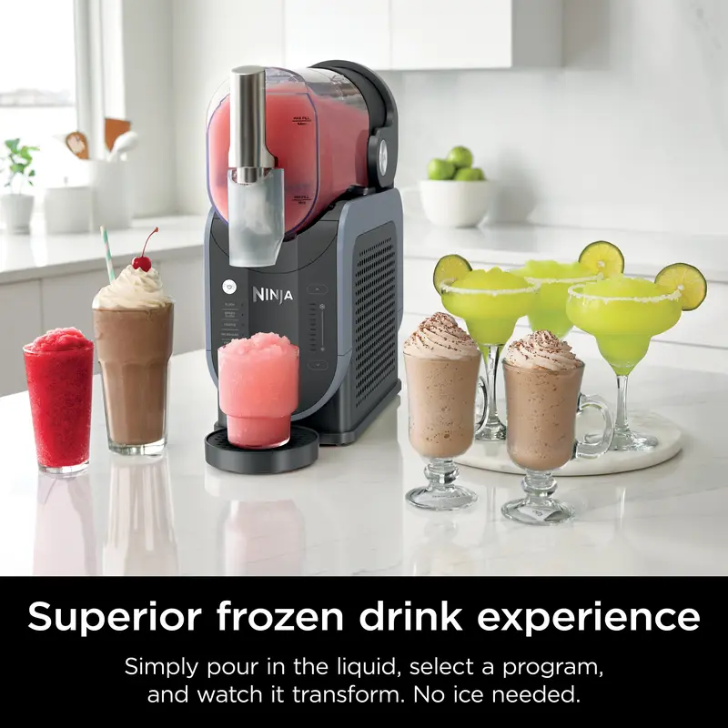 Frozen Drink Maker – Create Smooth Slushies, Frozen Cocktails & Icy Treats at Home with One Touch