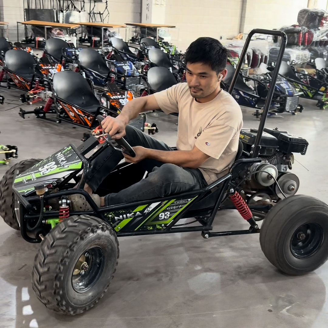 212cc Gas-powered 4-Stroke Go Kart