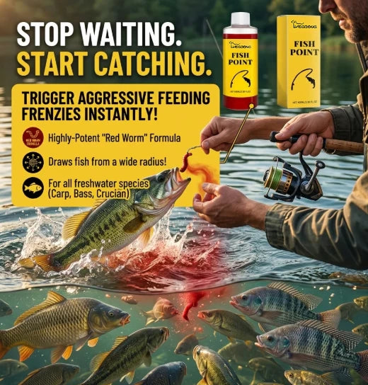 Concentrated Fish Attractant Liquid Acting Red Worm Formula-8JX3 Fast