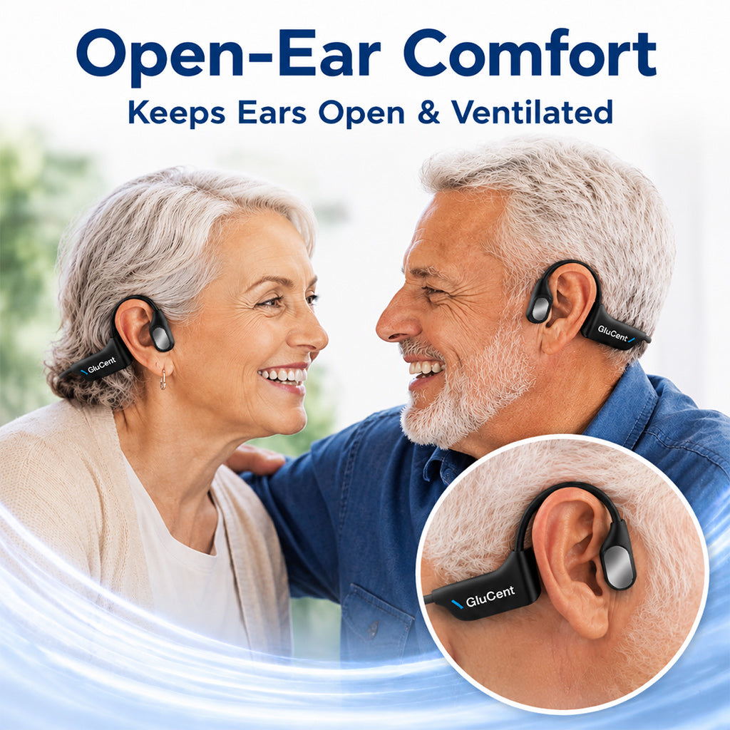 Final 2 Hours : Only Limited Stock Left GluCent® Bone Conduction Smart Hearing Headphones （Mayo Clinic Recommended）